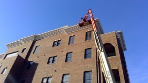 Fiberglass Cornice Installation