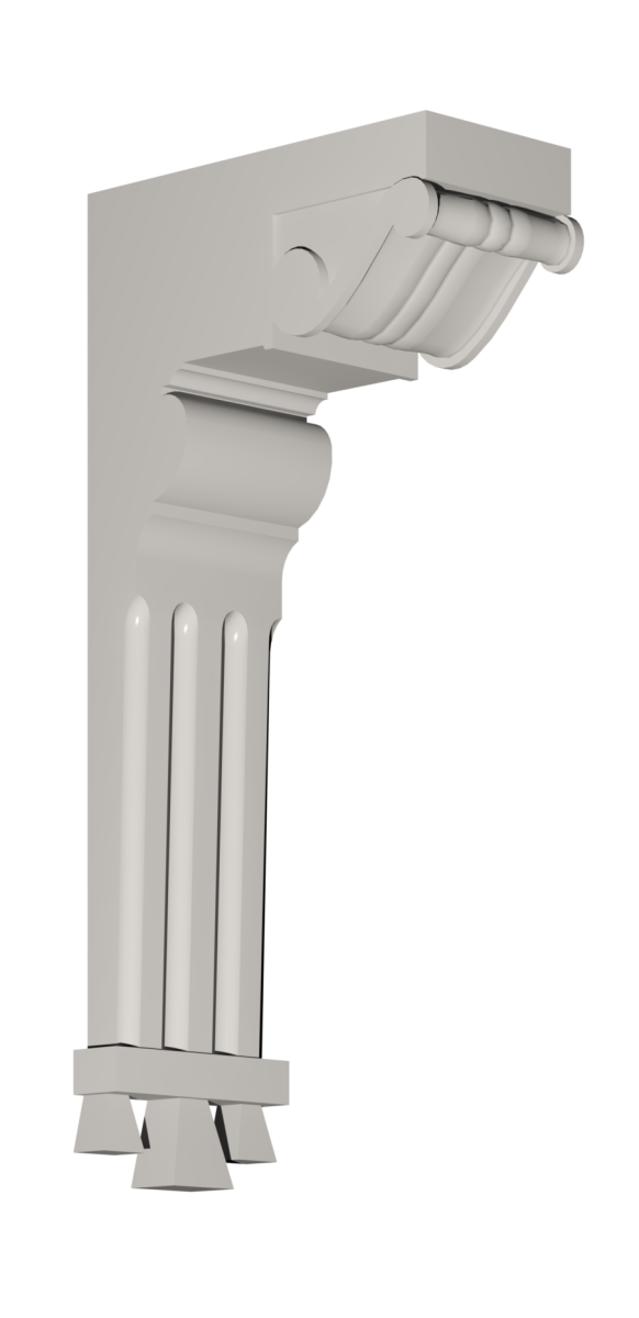 BKT19.75x38.75x7.25 Bracket Revit