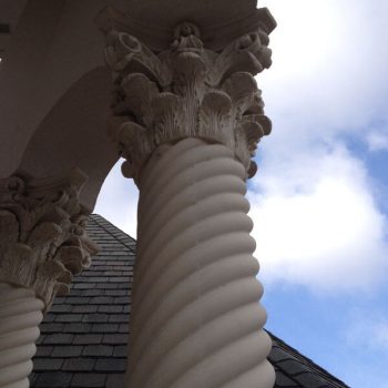 Split Spiral Column
